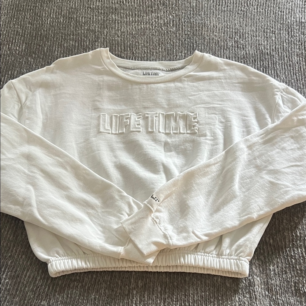 LifeTime Cropped Sweatshirt